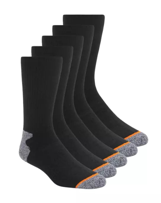 Weatherproof Vintage Men's Outdoor Crew Sock Black
