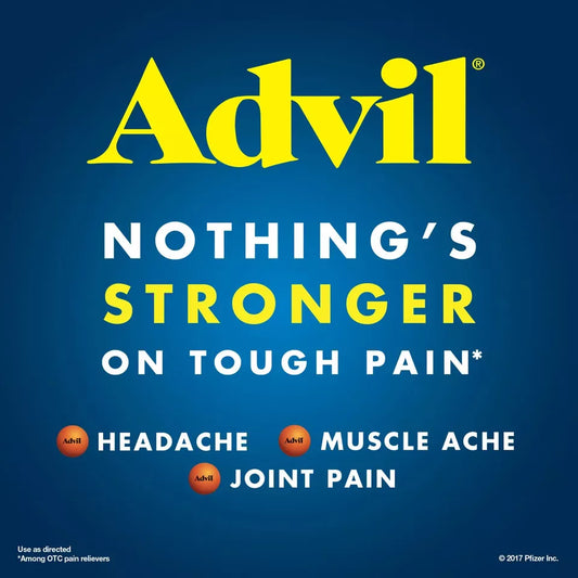 Advil Ibuprofen 200 mg., Pain Reliever/Fever Reducer
